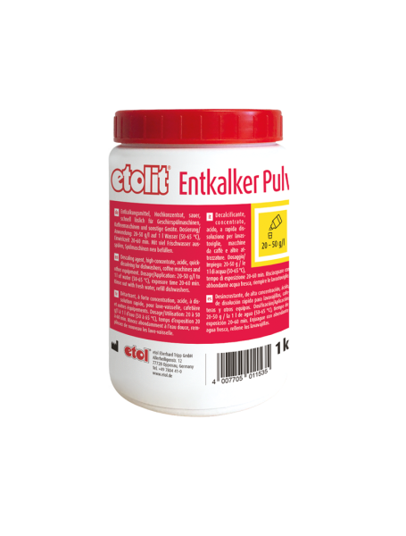 etolit Entkalker Pulver, 10 x 1 kg Dose/Karton